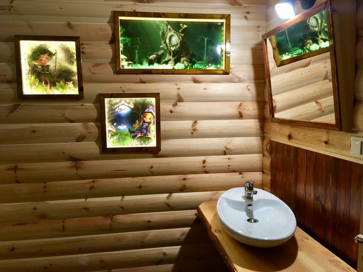 Holzhaus Trollbluemchen Am Wald Und See Нойруппин Экстерьер фото